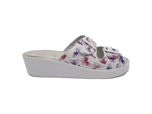 Kožne natikače Comfort Step (Adaco) 400 leptirići