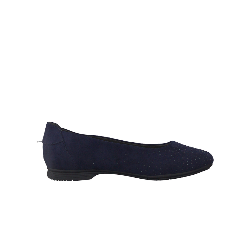Jana Ballerines Femme - Confort Largeur H, Style Vegan Et Polyvalent