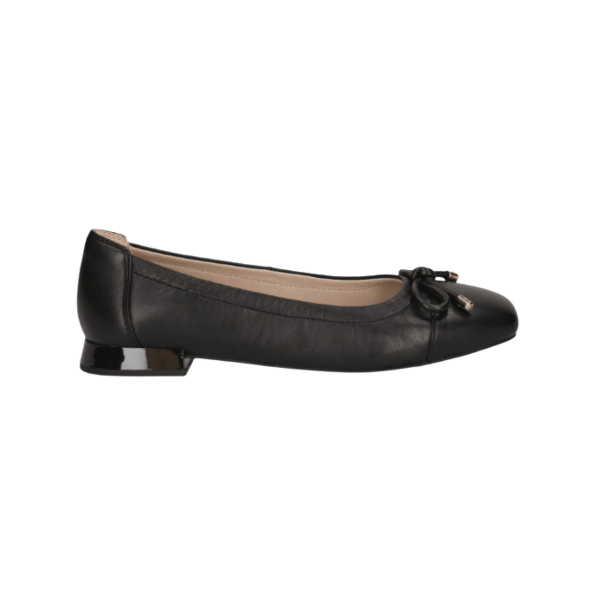 CAPRICE Damen Ballerinas – Weite G, Mit Memory Foam, Aus Leder, Bequeme Slip-On Schuhe