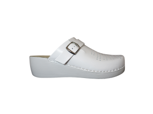 Kožne natikače MUBB 180101 Bijele