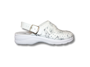 Kožne papuče Comfort Step (Adaco ) 812 Fiori 001