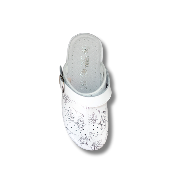 Kožne papuče Comfort Step (Adaco ) 812 Fiori 001